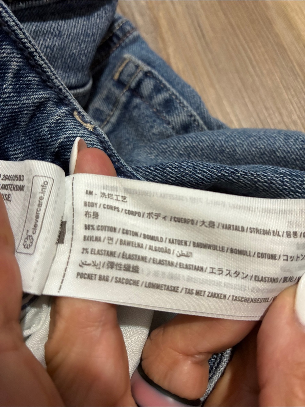 Hollister Low Rise Baggy Jeans Womens 29 Short Raw hem Relaxed Medium Wash - Picture 8 of 11